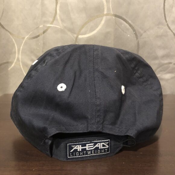 Jebel Sifah Golf Course Hat Hook & Loop StrapBack Blue Ahead Lightweight Classic - Picture 4 of 9